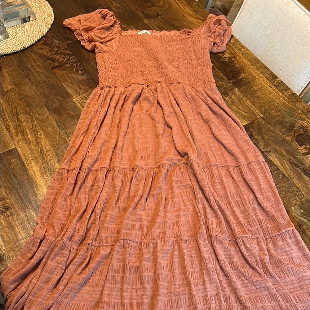 Womens Terracotta Dress